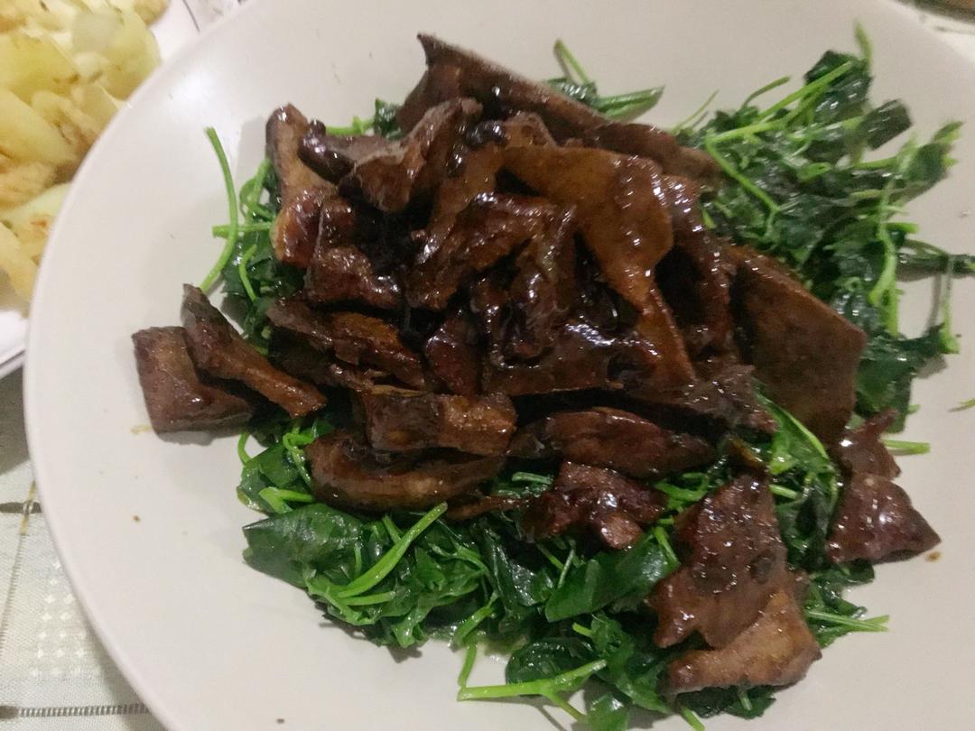 草头猪肝【曼食快语】