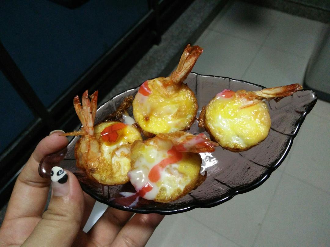 虾扯蛋—烤箱版台湾著名小吃