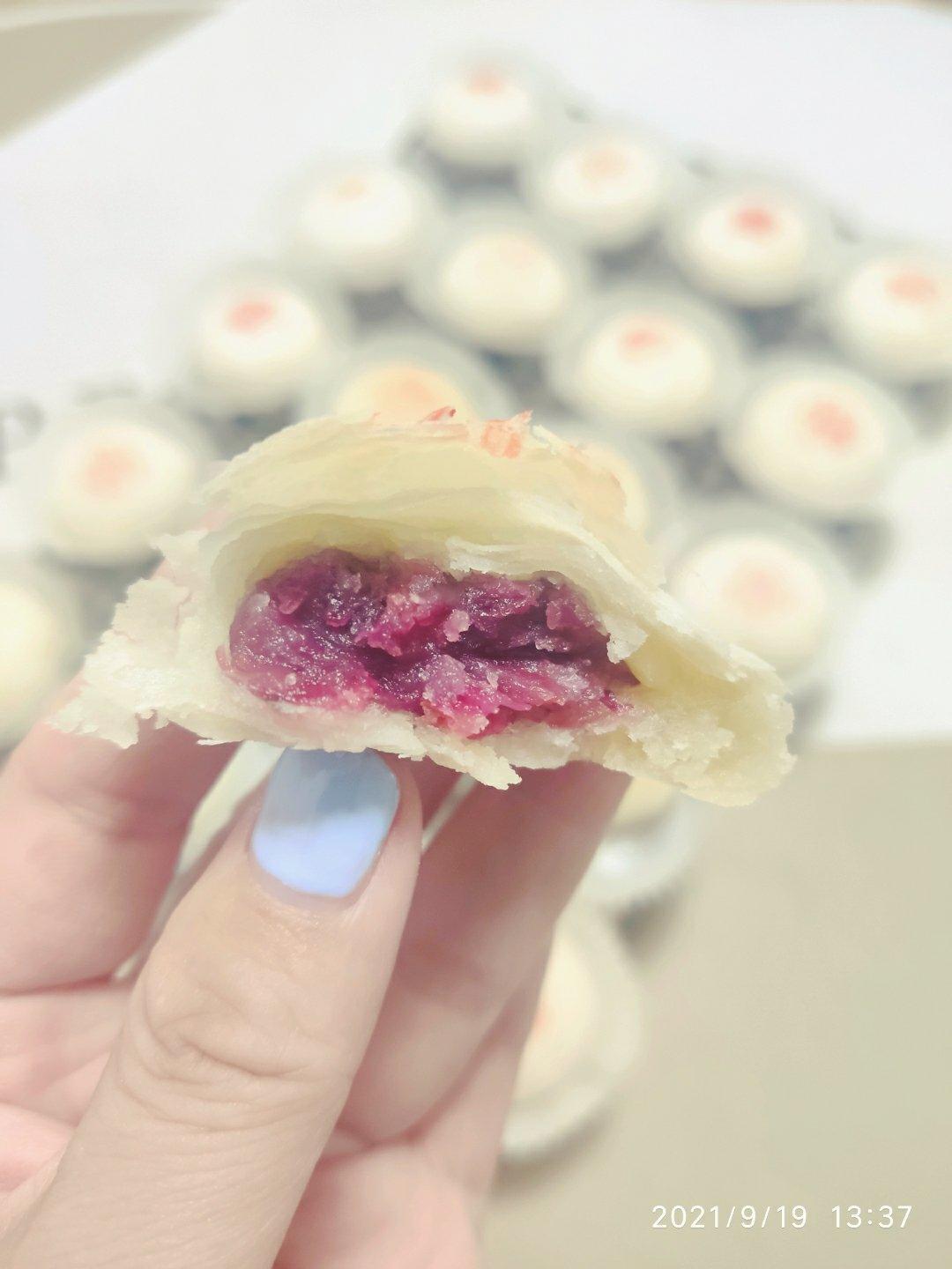 老婆饼（金沙奶黄馅）