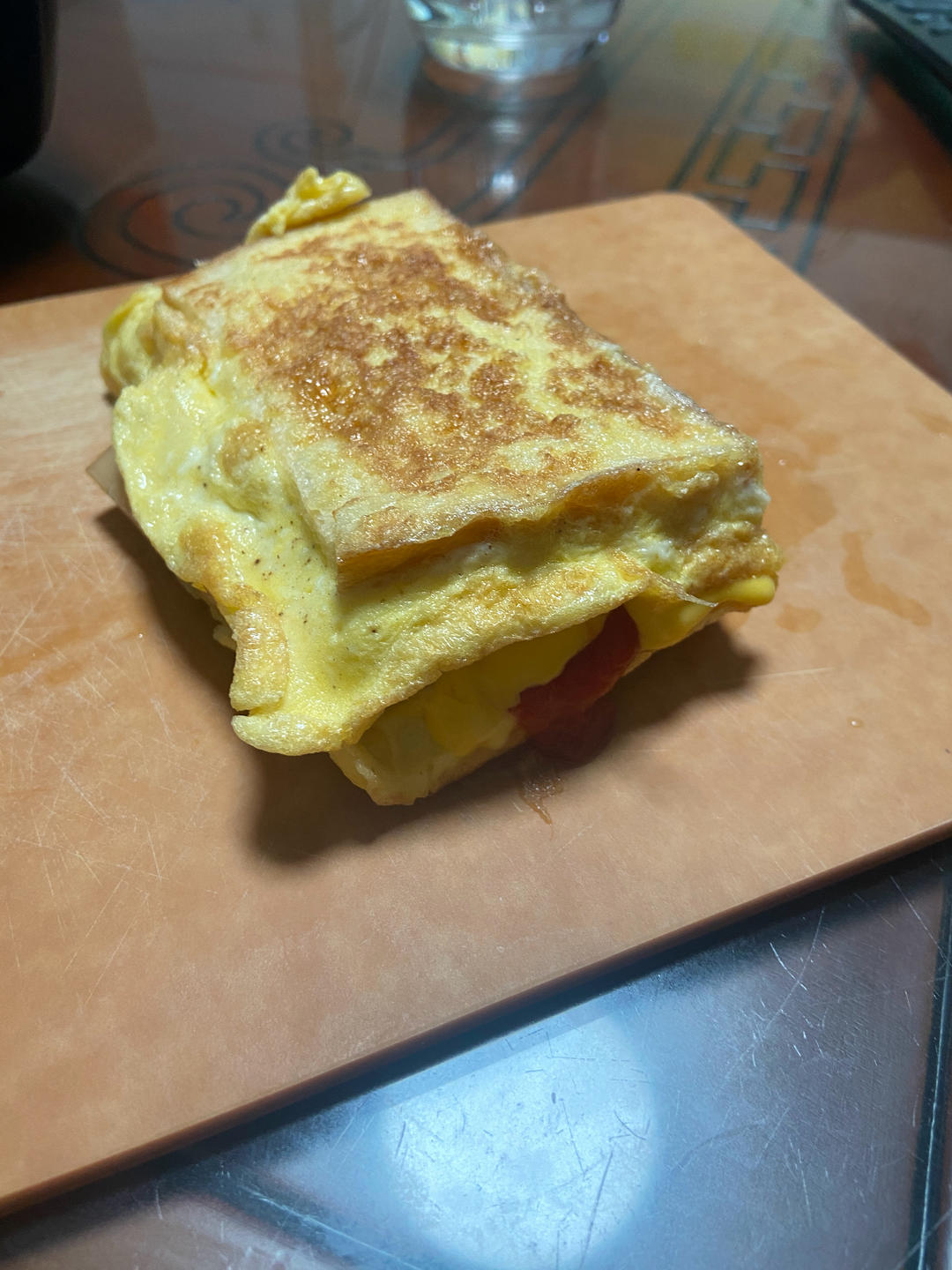 能量满满的鸡蛋芝士吐司