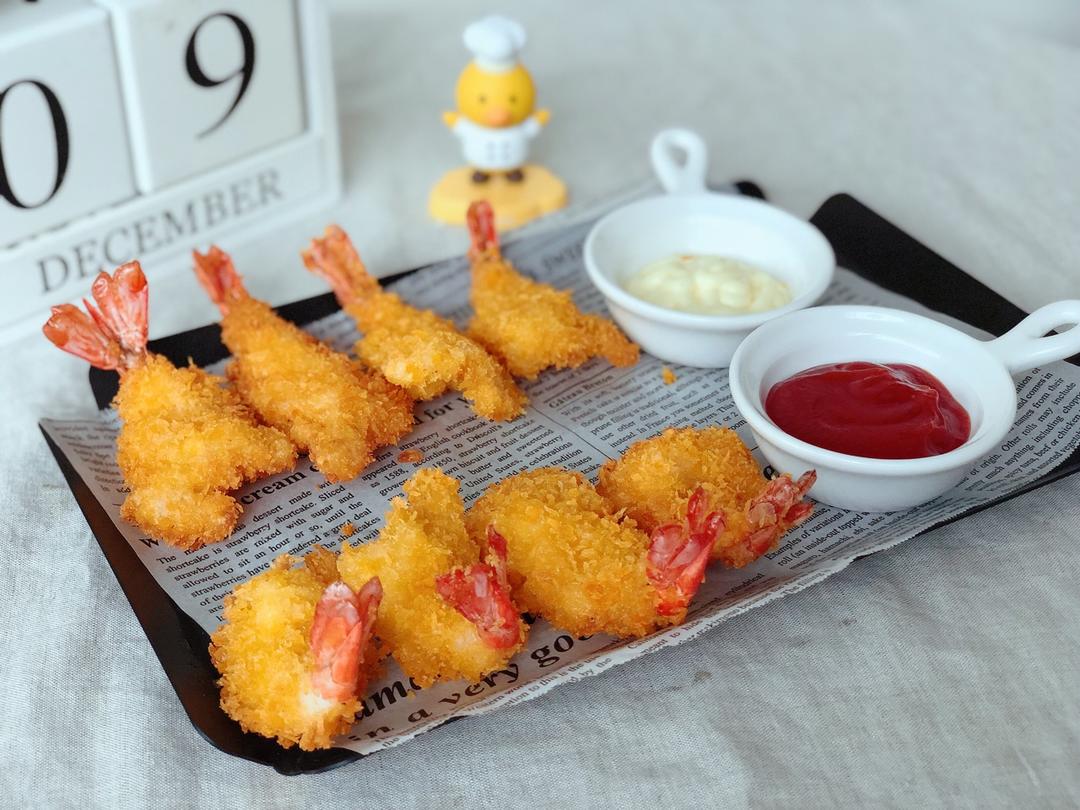 骆大芸做的必胜客香草凤尾虾