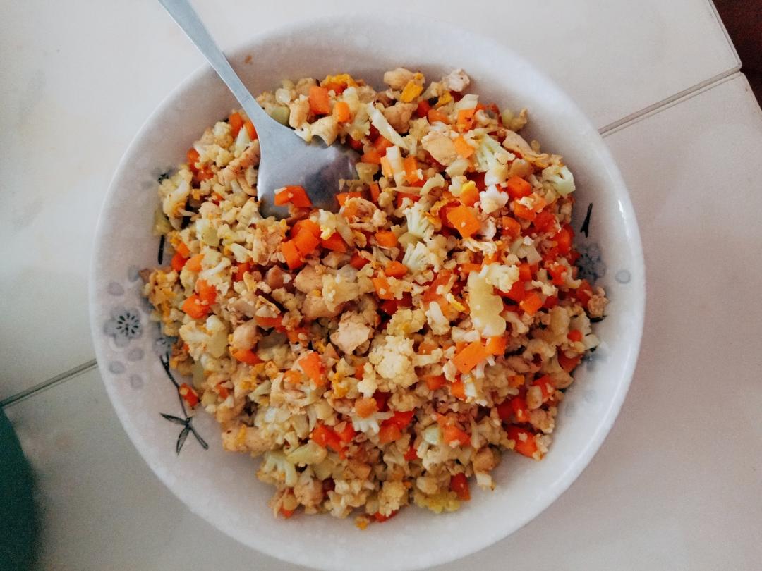 生酮食谱之无米炒饭