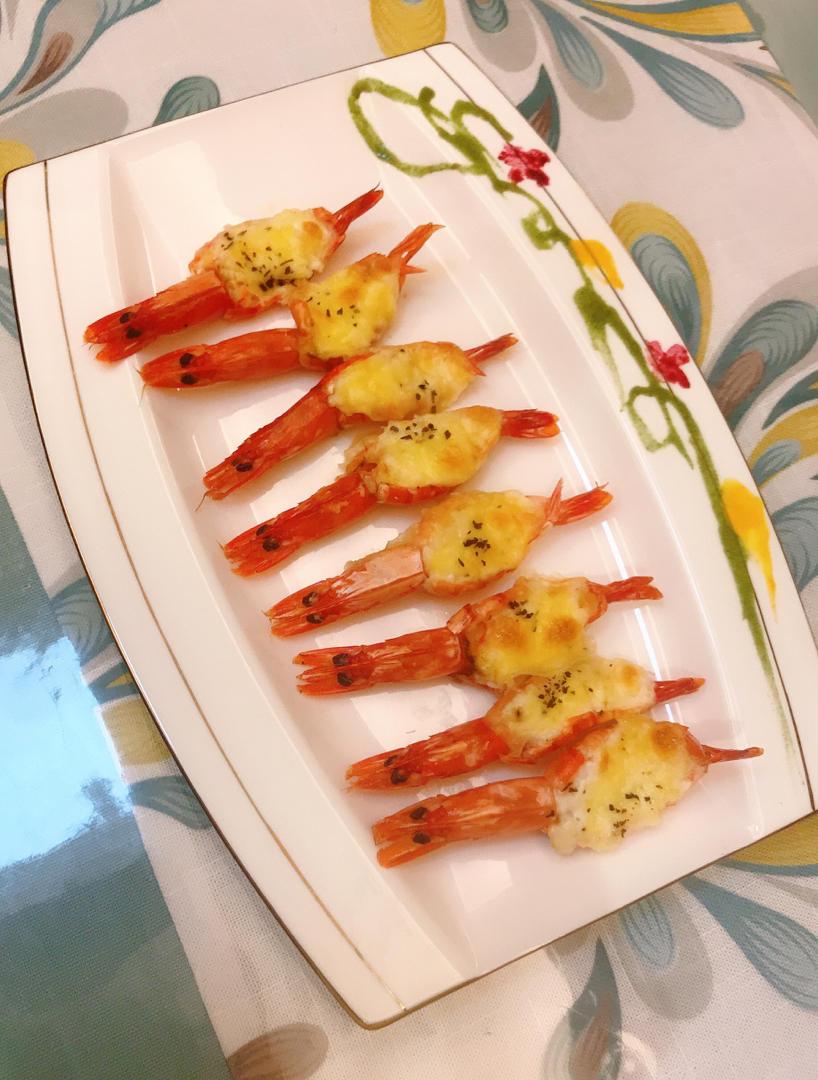 cissy88做的芝士焗黑虎虾