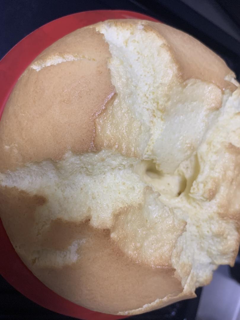 完美8寸椰汁版戚风蛋糕