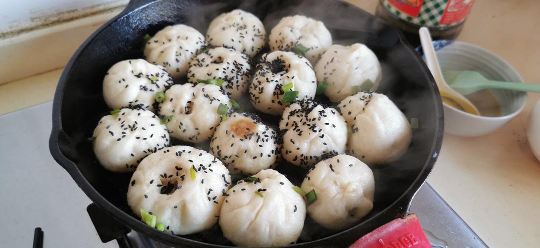 小时候的生煎包