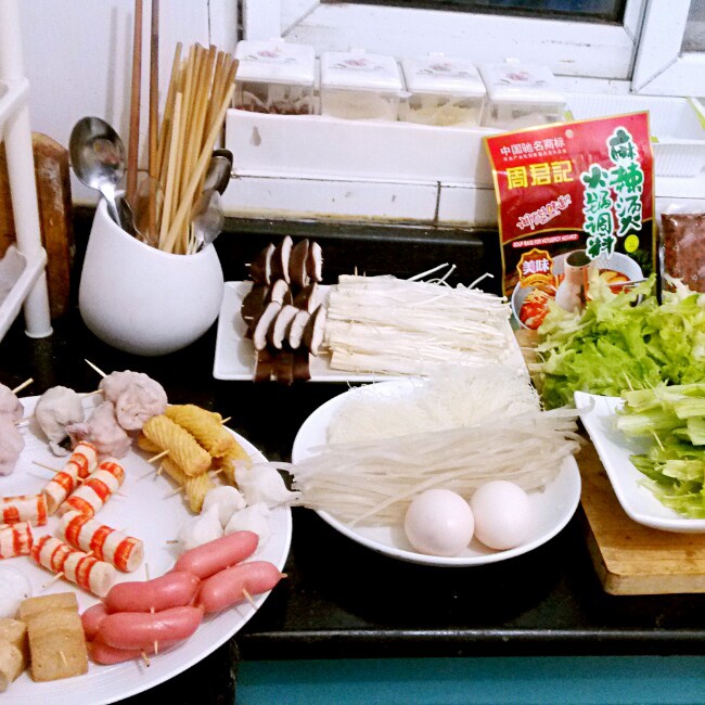 冒什锦(家常版麻辣烫)