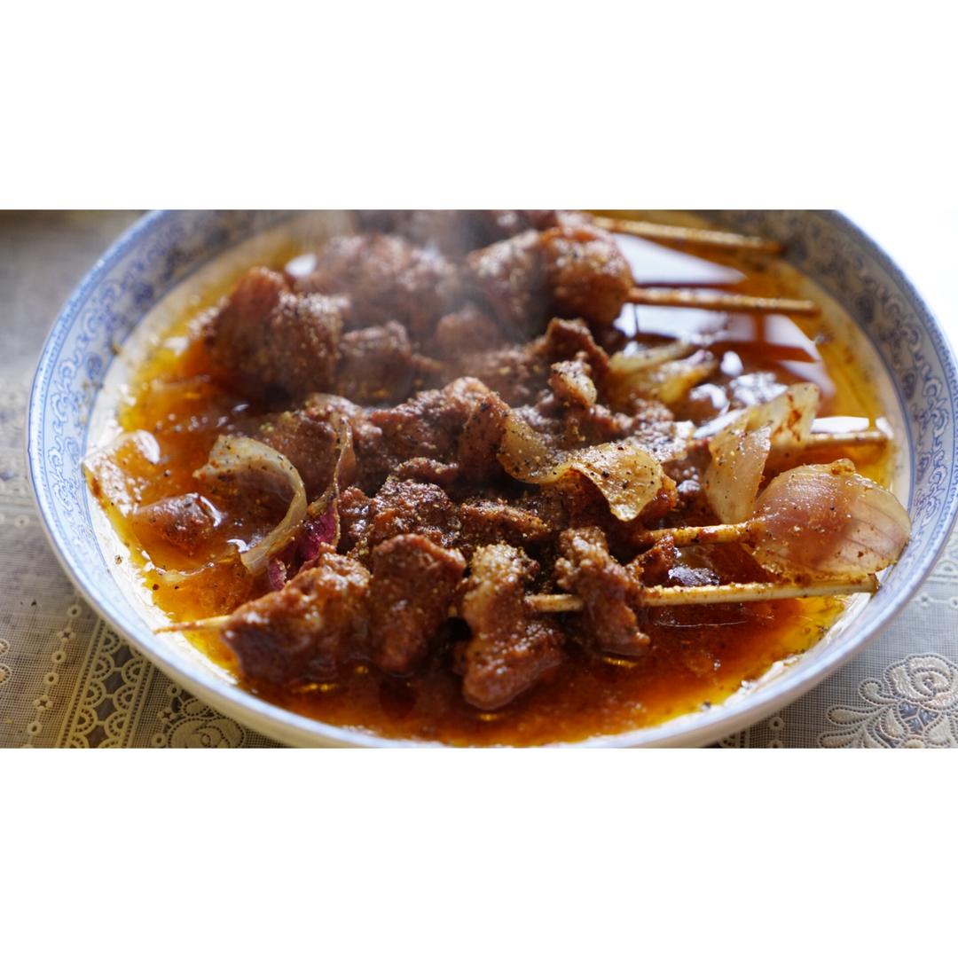 黑蒜子牛肉粒