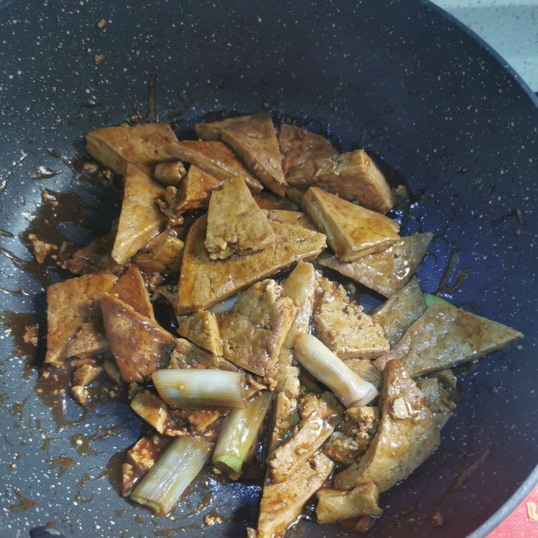 葱烧豆腐