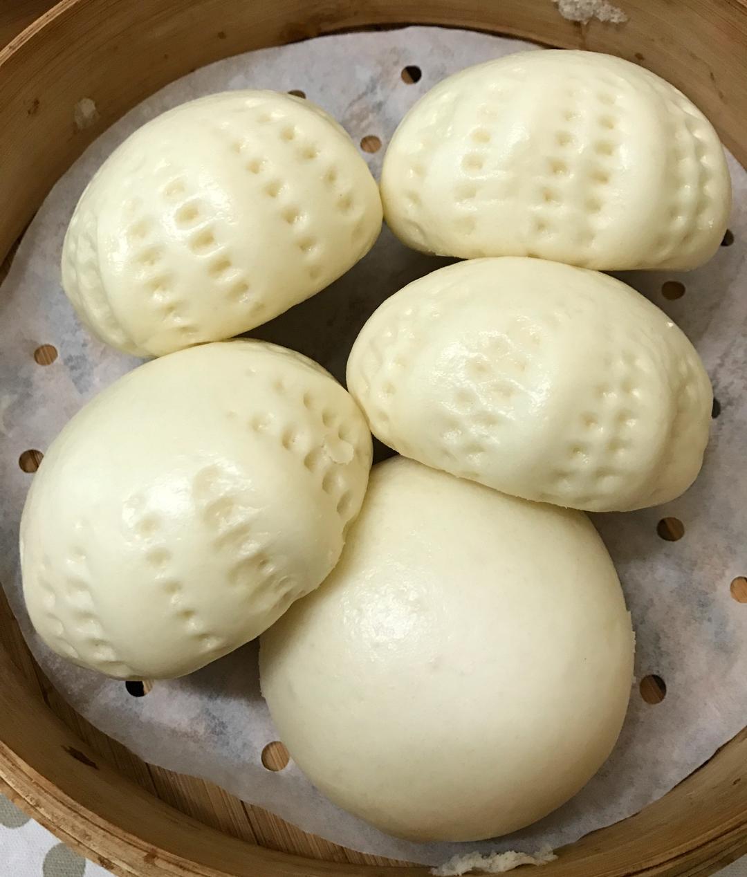 豆沙包/蒸饼的做法