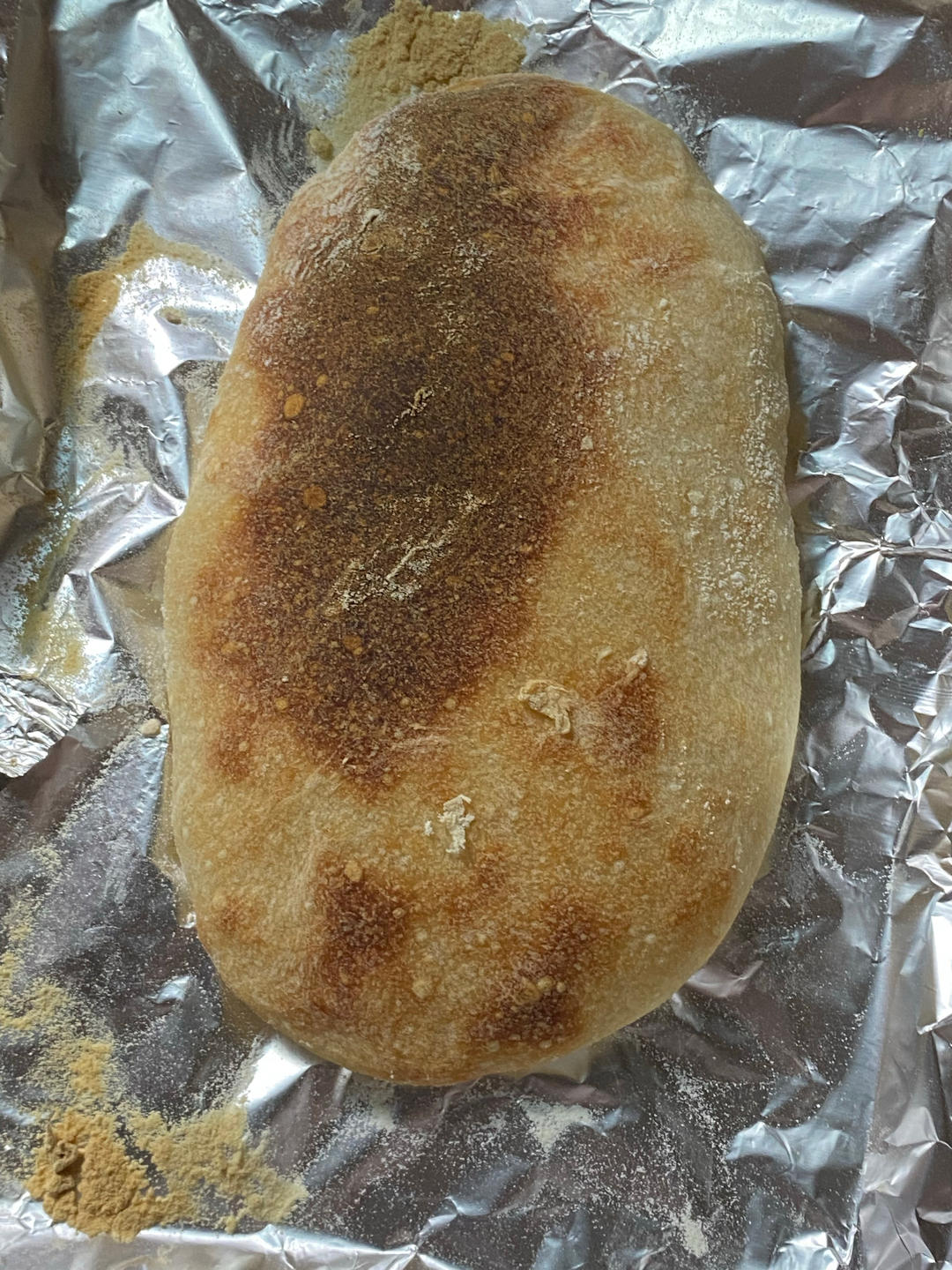 自留 免揉恰巴塔面包机发酵