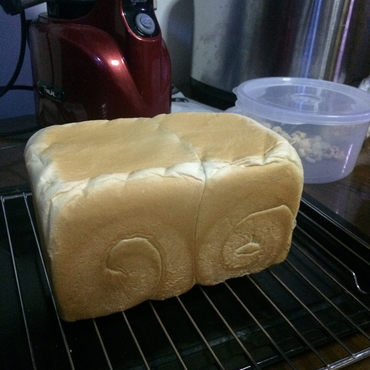 面包 牛奶吐司(附详细步骤图) 铁力发米粉妹做的牛奶吐司(附详细步骤