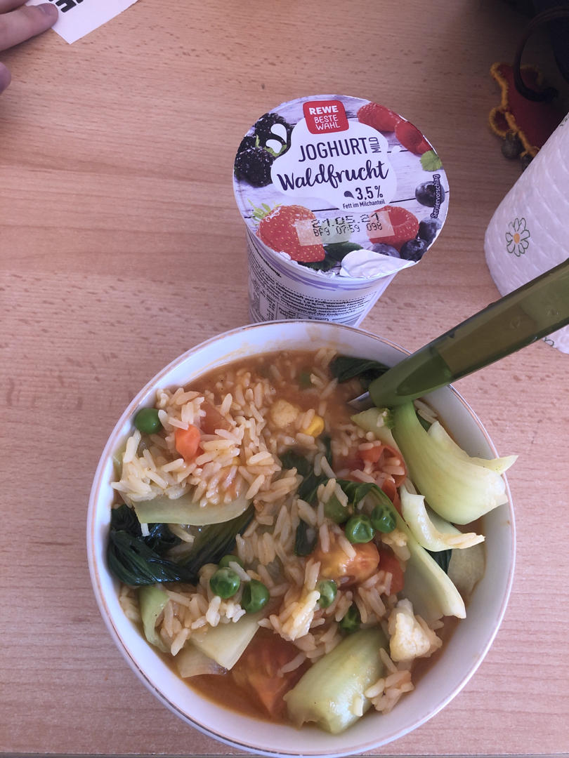 🔥一人食|剩米饭这样做超级香（红柿泡饭）