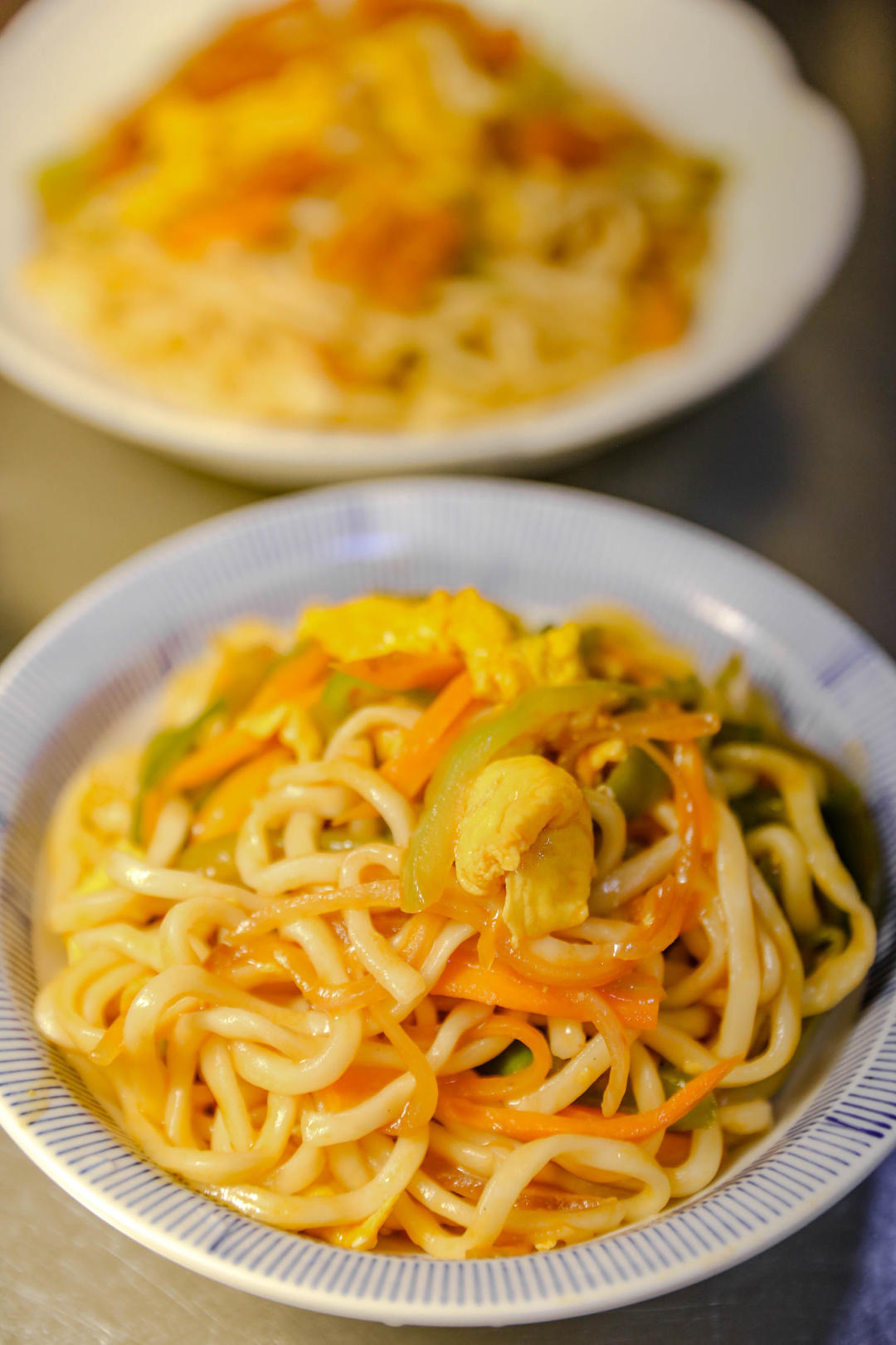 蔬菜什锦炒拉条面的做法