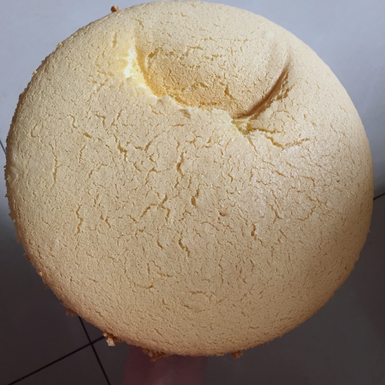 超好记八寸戚风蛋糕（后蛋法）
