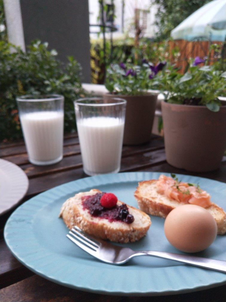 我一直梦想的田园的早餐