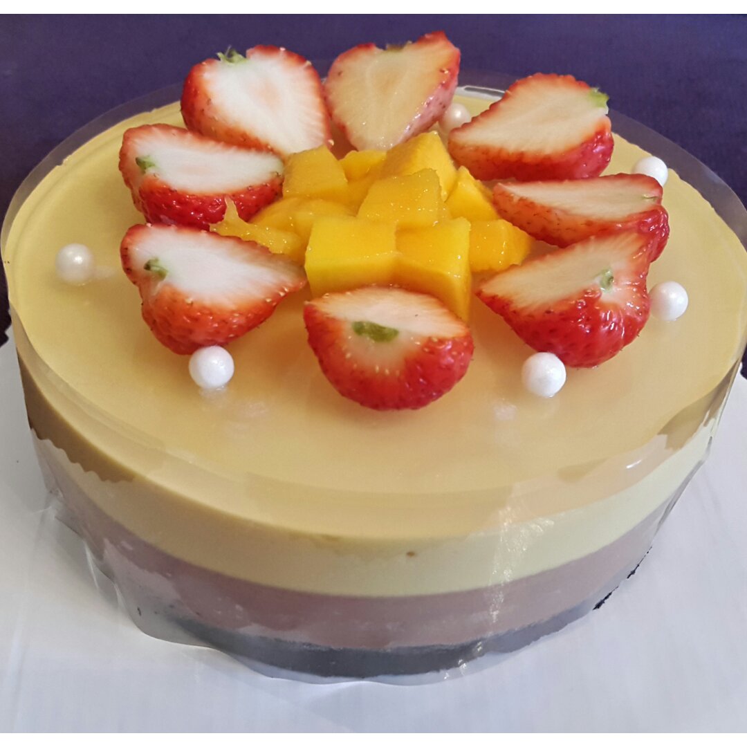 巧克力芒果慕斯