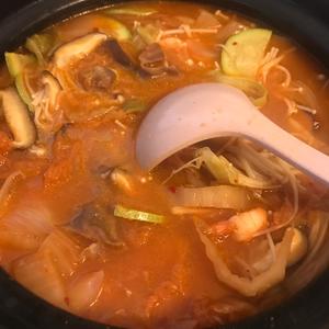 韩国泡菜三鲜汤的做法 步骤15