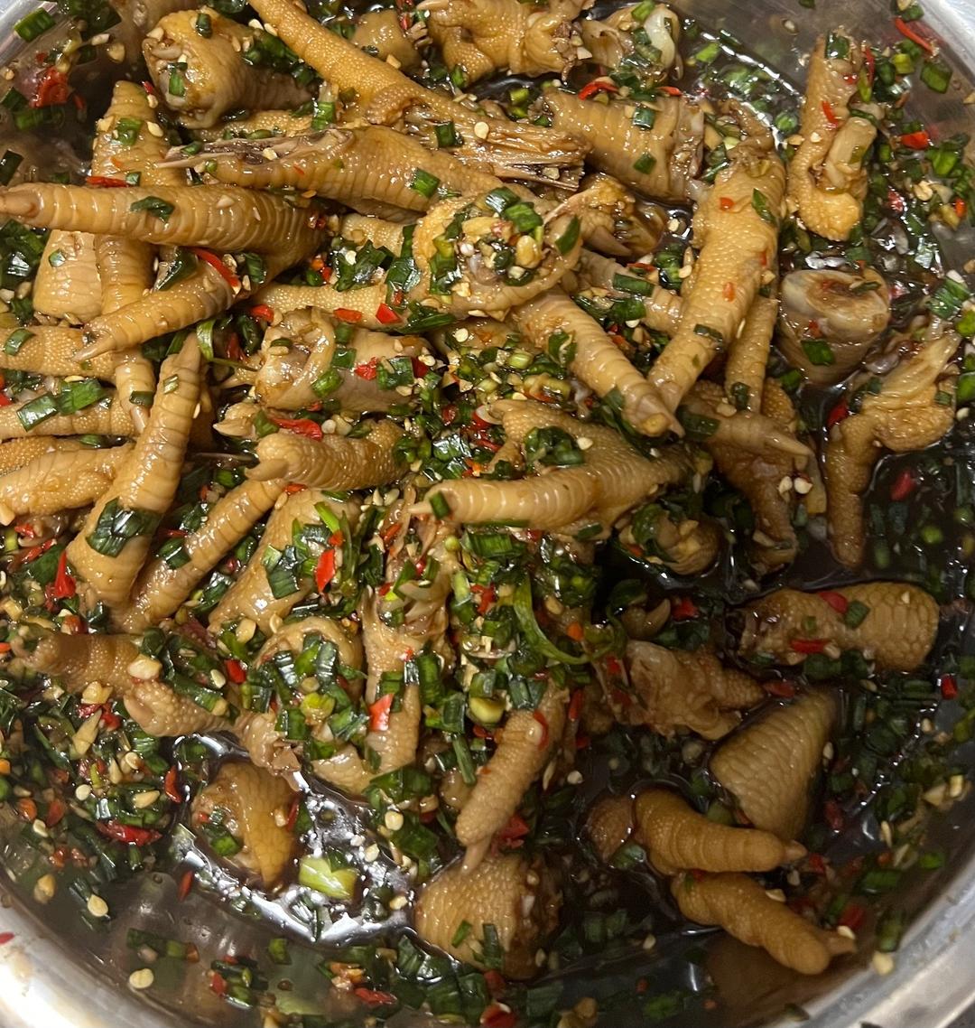 酸辣柠檬鸡爪