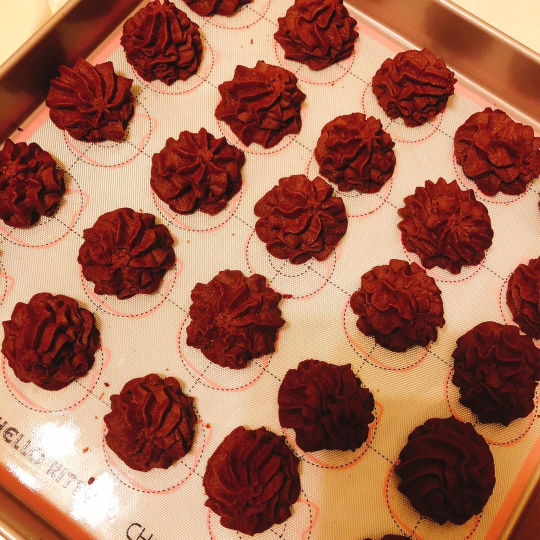 香气四溢的--奶油云顶曲奇