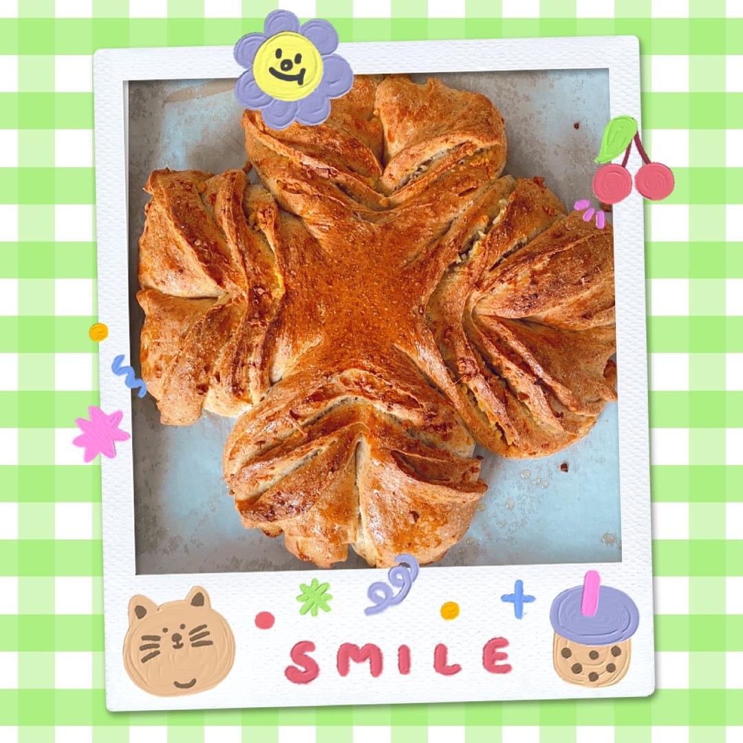 【小高姐】蒜香浓郁 造型优美 不用揉出手膜的面包