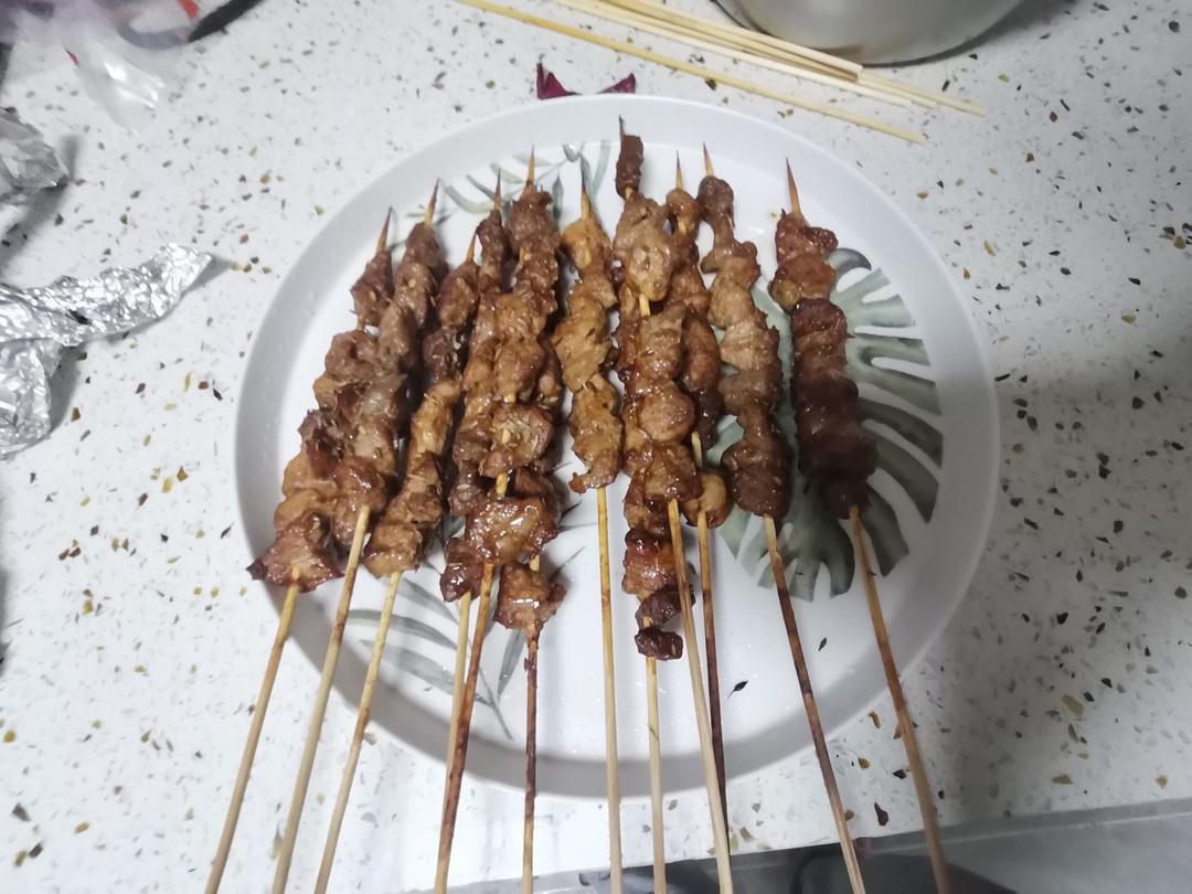 巨好吃的羊肉烤串（烤箱版）