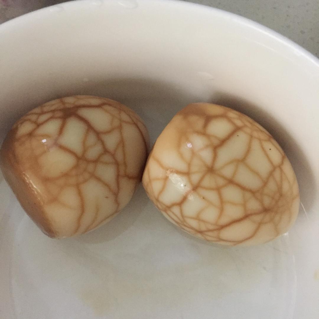 电饭煲煮五香茶叶蛋