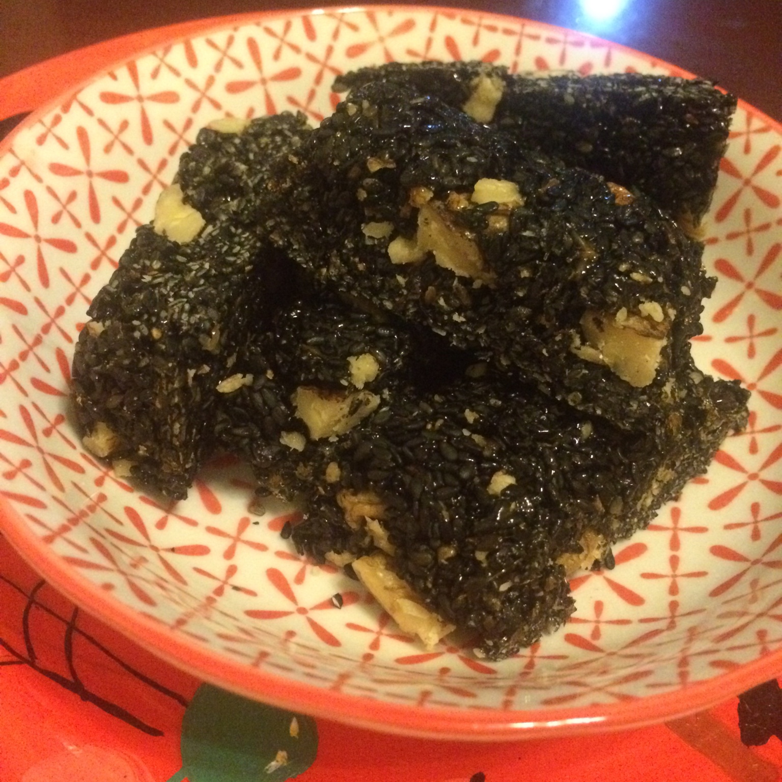 黑芝麻糖
