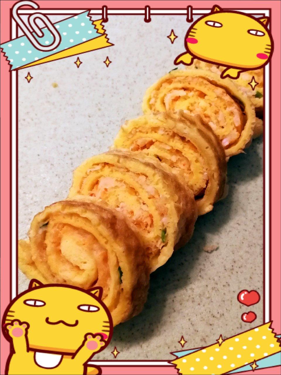 鲜虾蛋卷