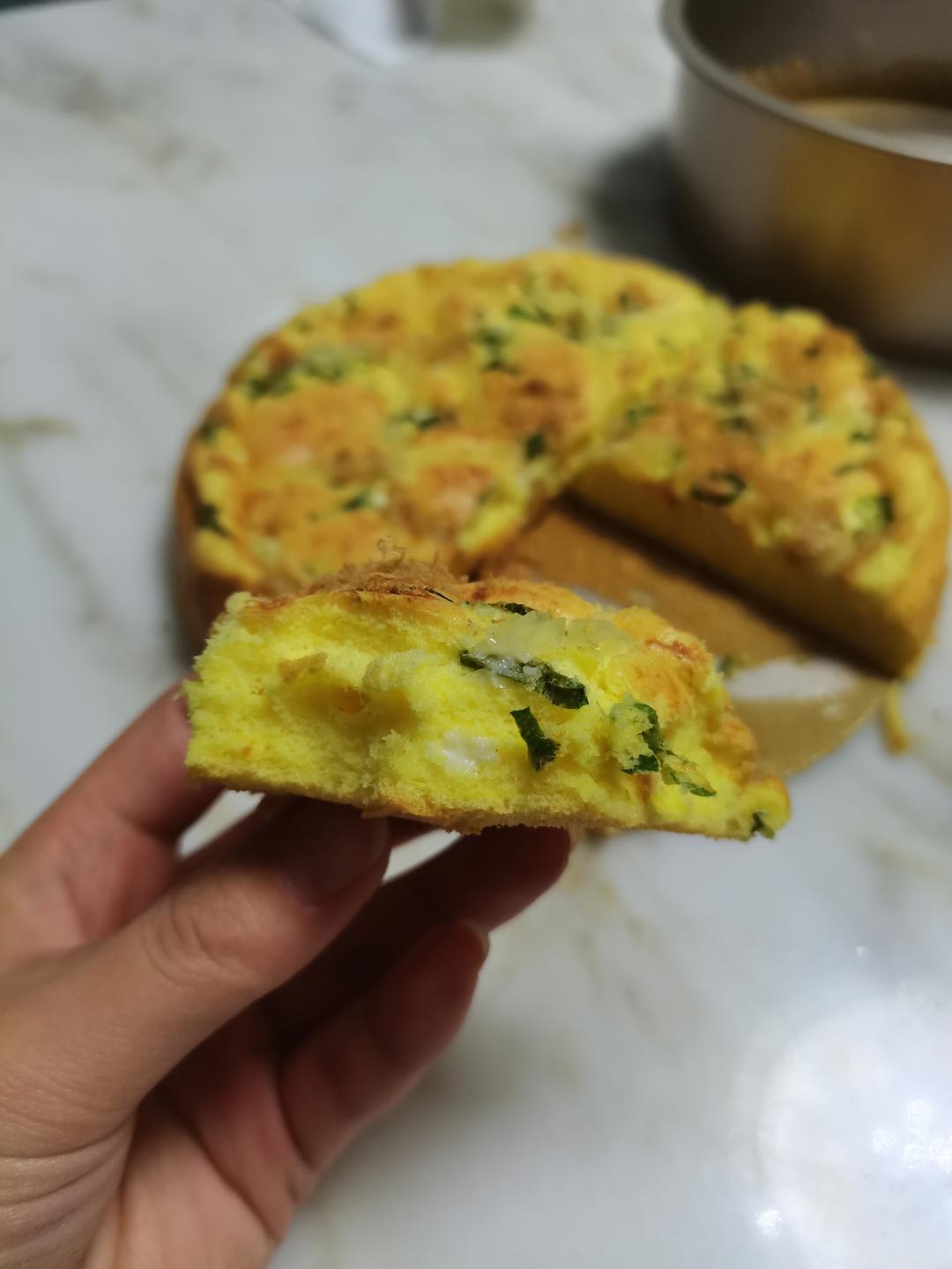 香葱肉松蛋糕