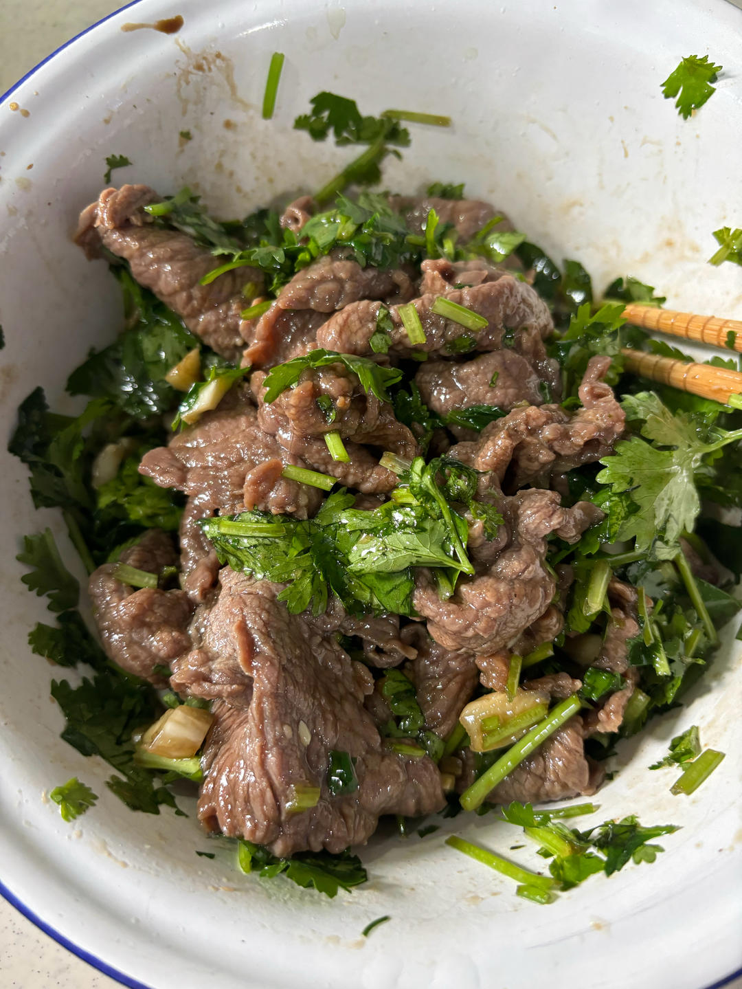 超级快手香菜拌牛肉