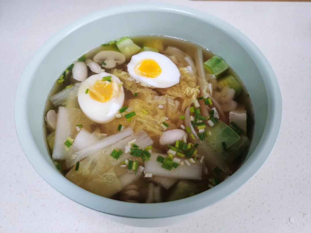 清汤蔬菜｜鲜美有营养，低碳低脂饱腹感强！