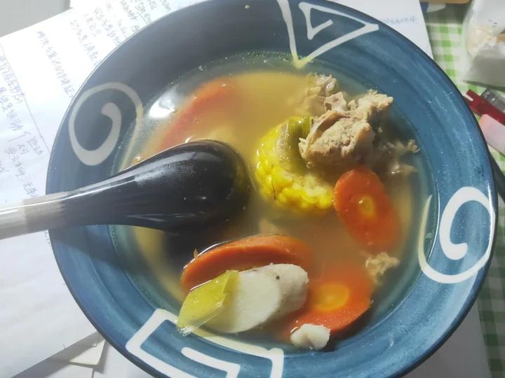 连吃三碗的玉米山药排骨汤