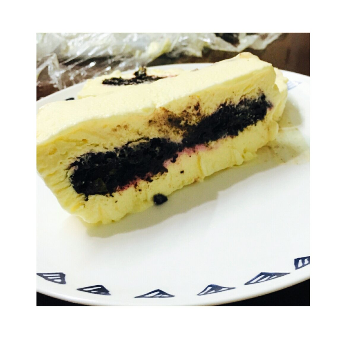 柠檬蓝莓冰淇淋蛋糕Semifreddo