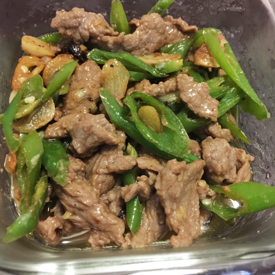 青椒牛肉