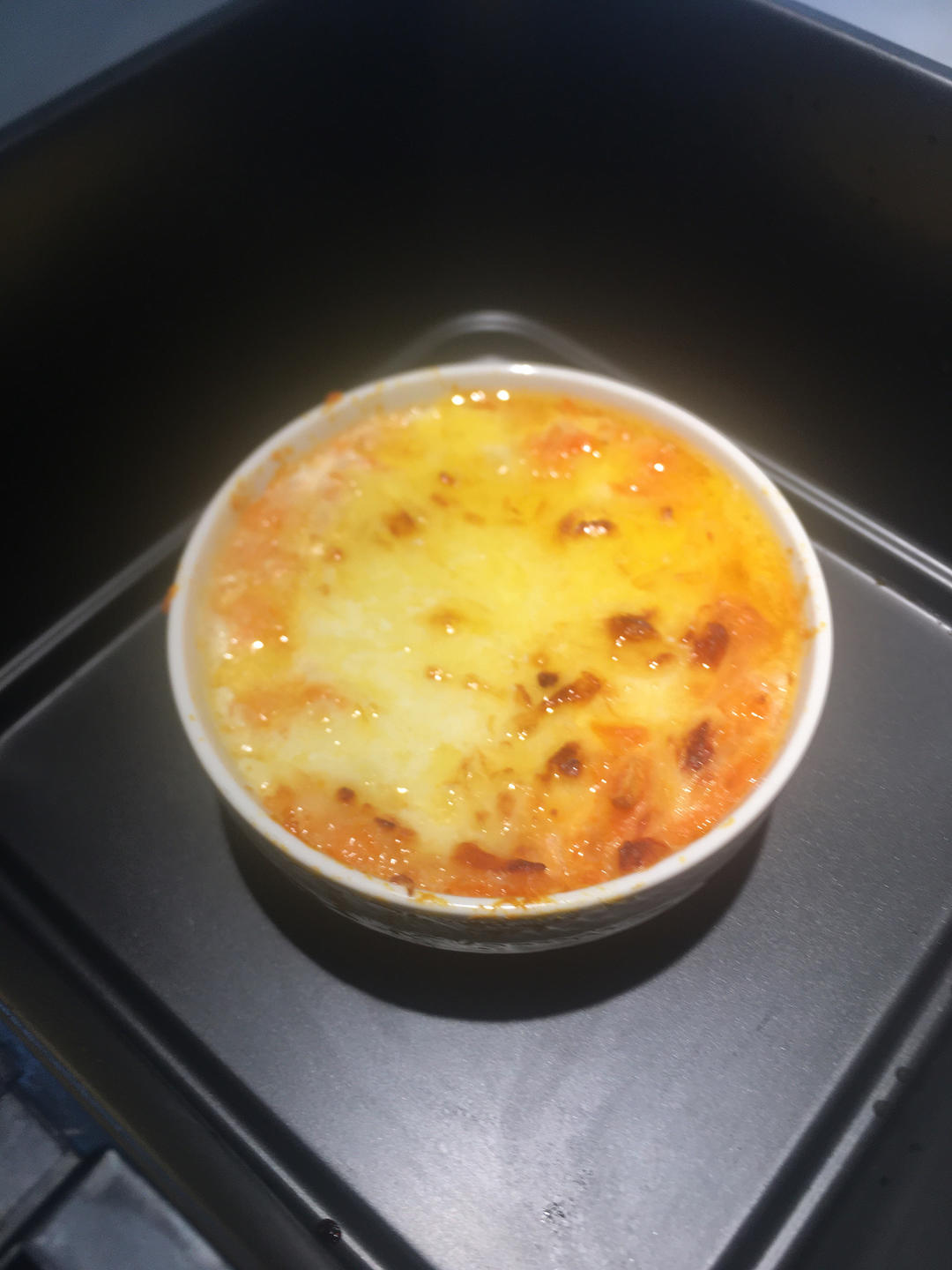 空气炸锅-芝士焗红薯