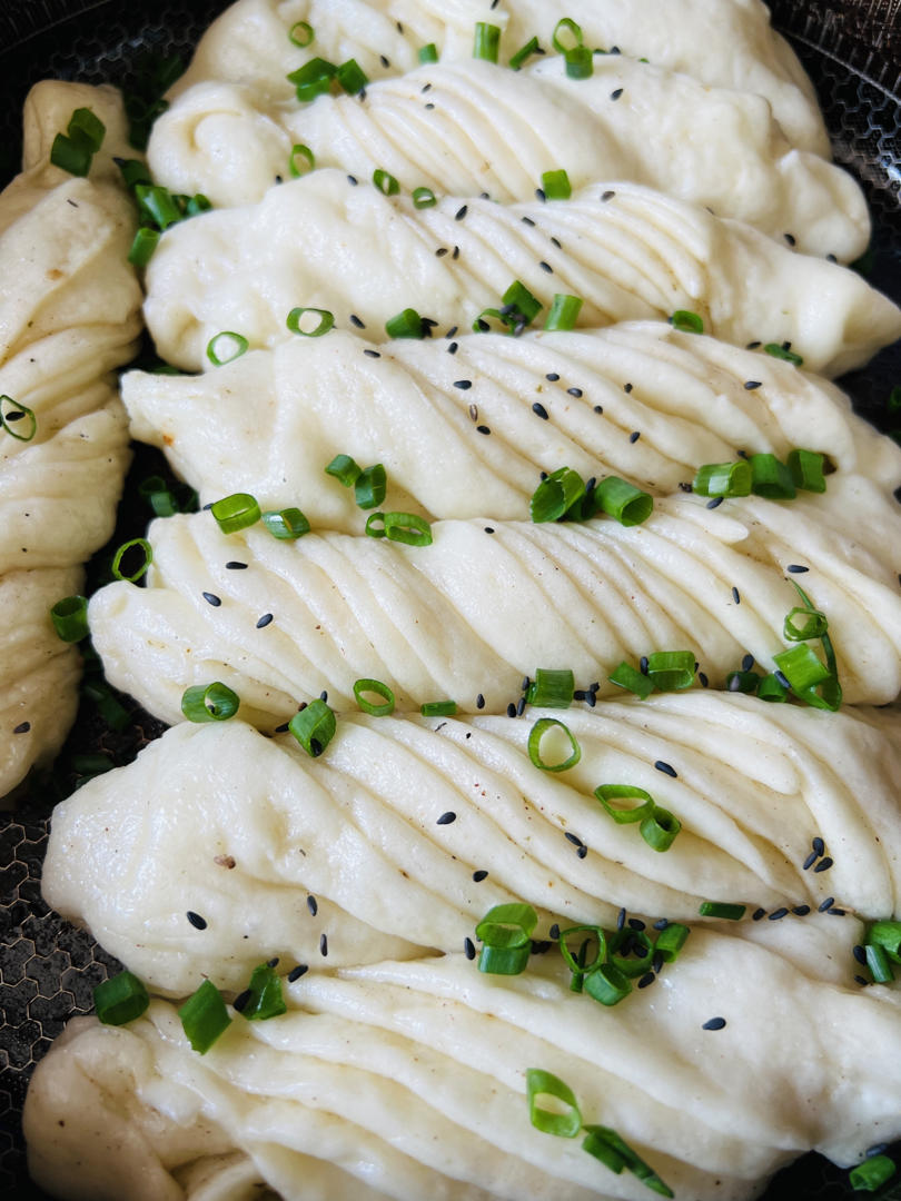 一定要做！—煎卷子【生煎花卷】