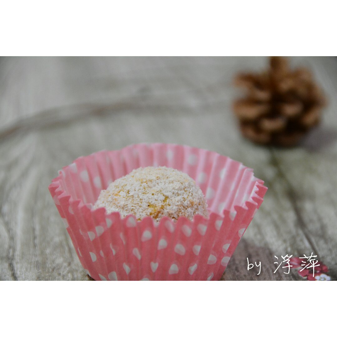 椰丝红薯燕麦球