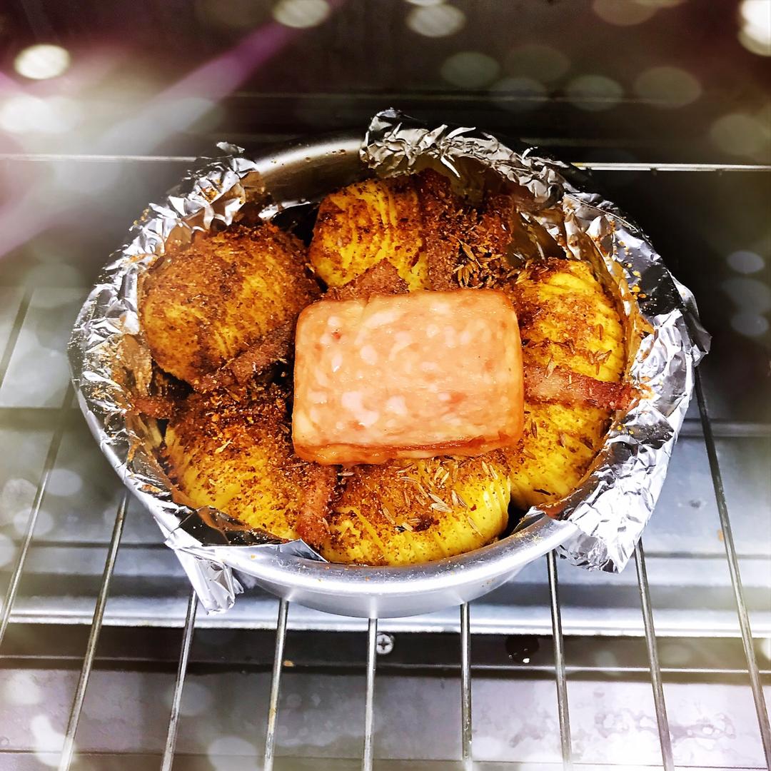 培根风琴烤土豆