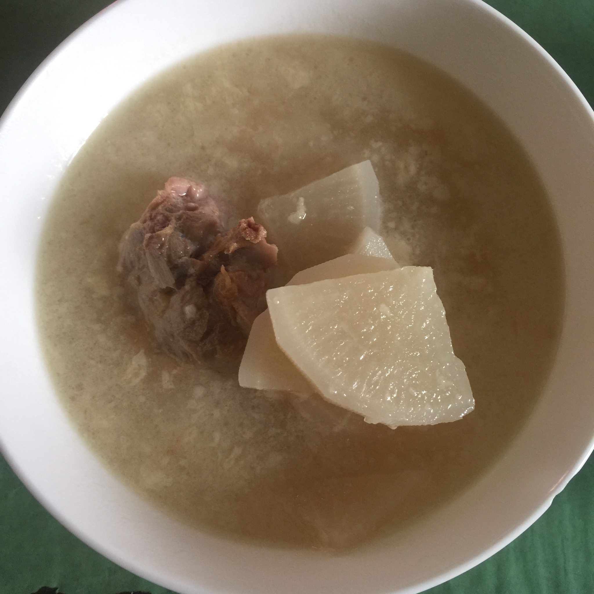 萝卜鸭腿汤