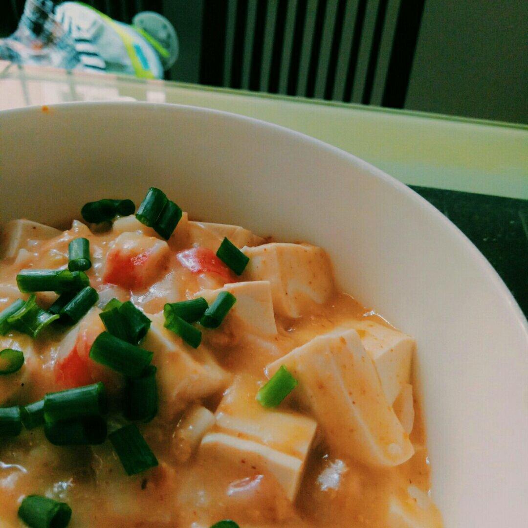 【蟹黄豆腐】