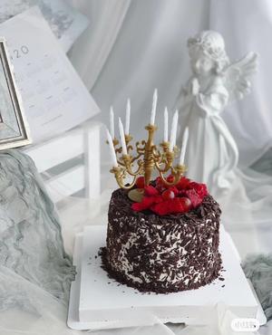 生日蛋糕造型集合的做法 步骤13