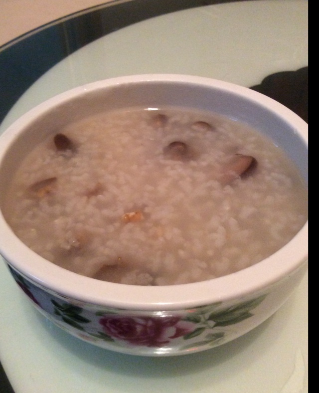 砂锅海参粥