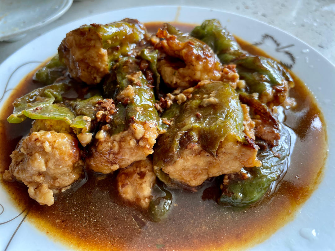 青椒酿肉