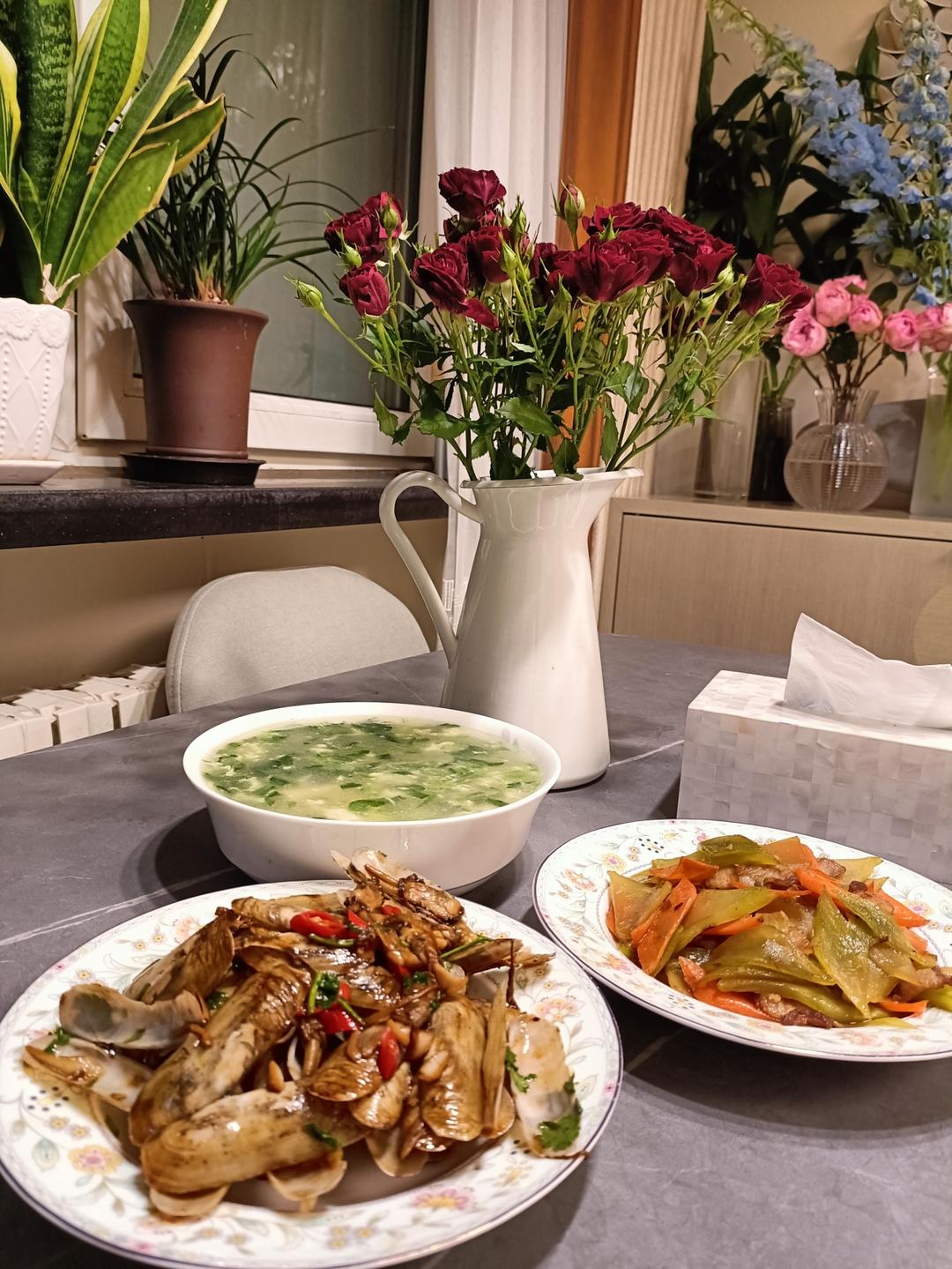 🔥秒杀大排档的香辣炒蛏子！巨好吃的美味