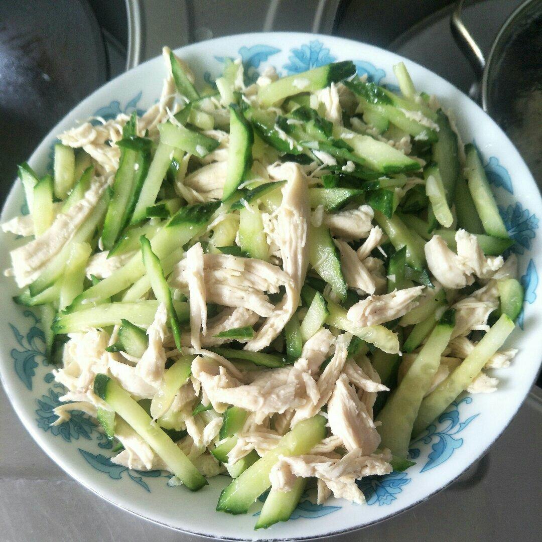 美味凉拌鸡胸肉丝
