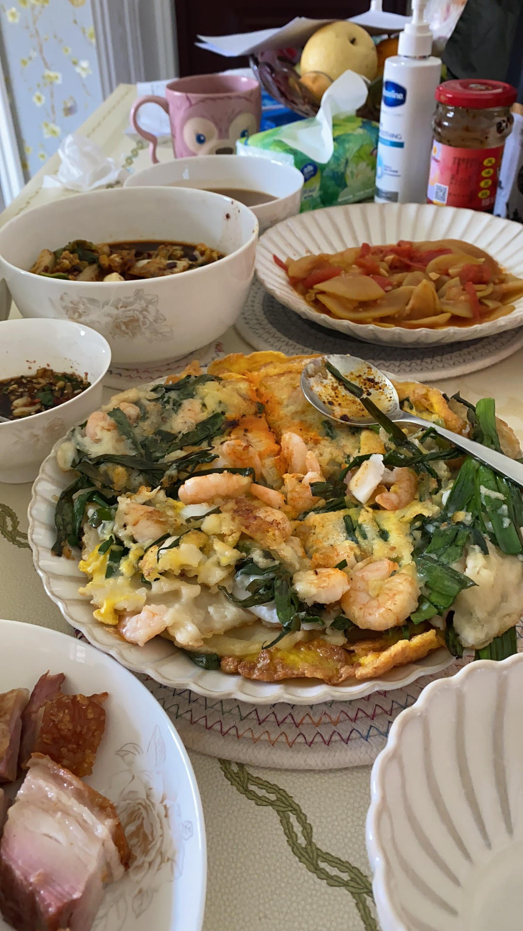 做出跟餐厅一样酥嫩的【韩式海鲜葱饼】
