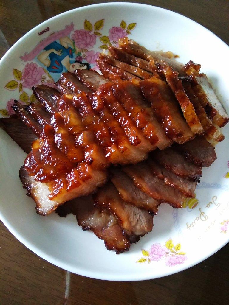 隔壁8姨做的自制叉烧肉
