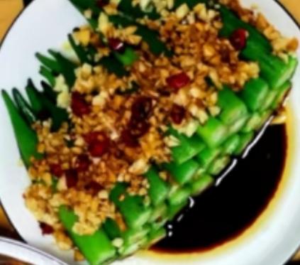 蒜蓉秋葵