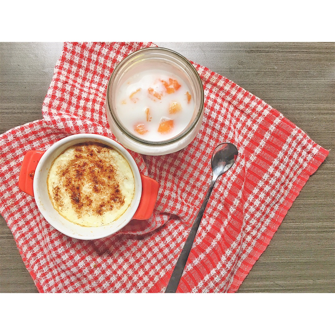 虾皮芝士焗豆腐（高蛋白快手早餐）