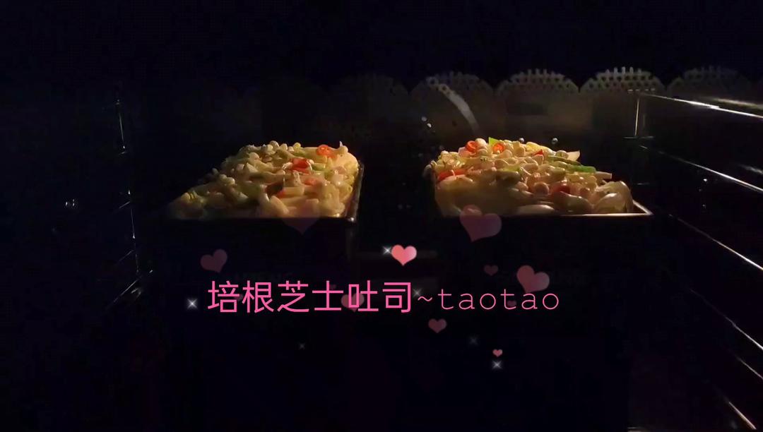🥓洋葱培根芝士｜咸口小吐司｜大口吃肉｜超多芝士｜超满足